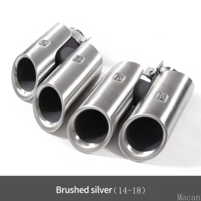 HEO exhaust appearance accessories For Porsche Macan TIPS 14-18 2019 2020 2021 2022 2023 Macan 3.0 S exhaust tips