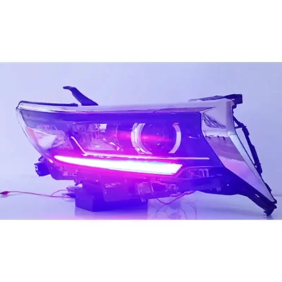 LED Car Headlight Lighting Turn Signal For Toyota PRADO 2017-2020 Start up Animation Dynamic Running Fog Lamp