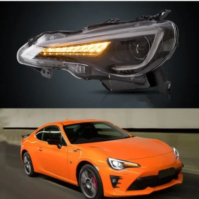 Led Headlight Car Front Lamp Running Daytime Lights Auto Part Assembly For Toyota 86 2012-UP/BRZ 2013-IN Head Lighting