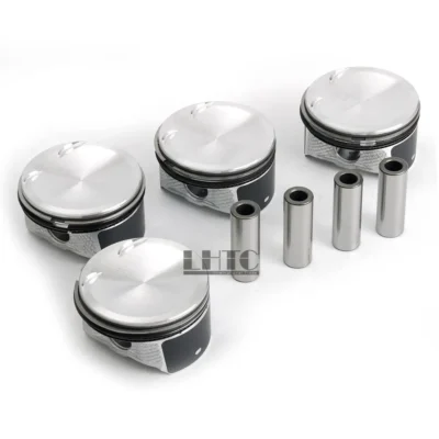 NEW 4x Φ87.5mm MAHLE Pistons & Rings Set Assembly For MAZDA 3 5 6 FORD S-Max Mondeo Fusion 2.3 L4 DOHC 16V MZR DURATEC