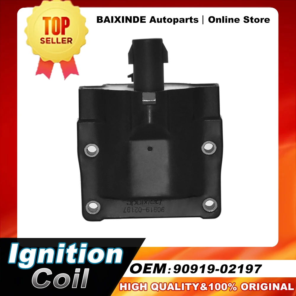 OEM-90919-02197-Ignition-Coil-For-Lexus-LS-Toyota-Camry-4Runner-Celica-Pickup-MR-2-Liteace