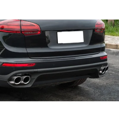 Stainless Steel Car Exhaust Tip Auto Muffler Pipes End Tips fit for Porsche Cayenne 2015 2016 2017 SUV 958 GTS S Sport