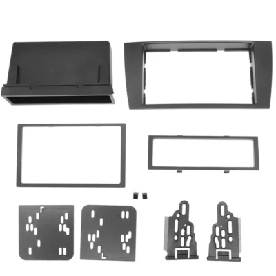 Stereo Car Radio Fascia Panel 2 Din Frame Kit for JAGUAR X-type 2002-2008 S-type 2003-2008 with Pocket 173*98mm Car Accessories