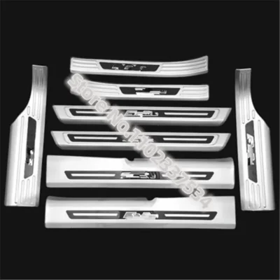 door sill scuff plate protector guard Plate/Door Sill Door Sill stainless steel sill for Audi Q3 2019-2021 Car styling